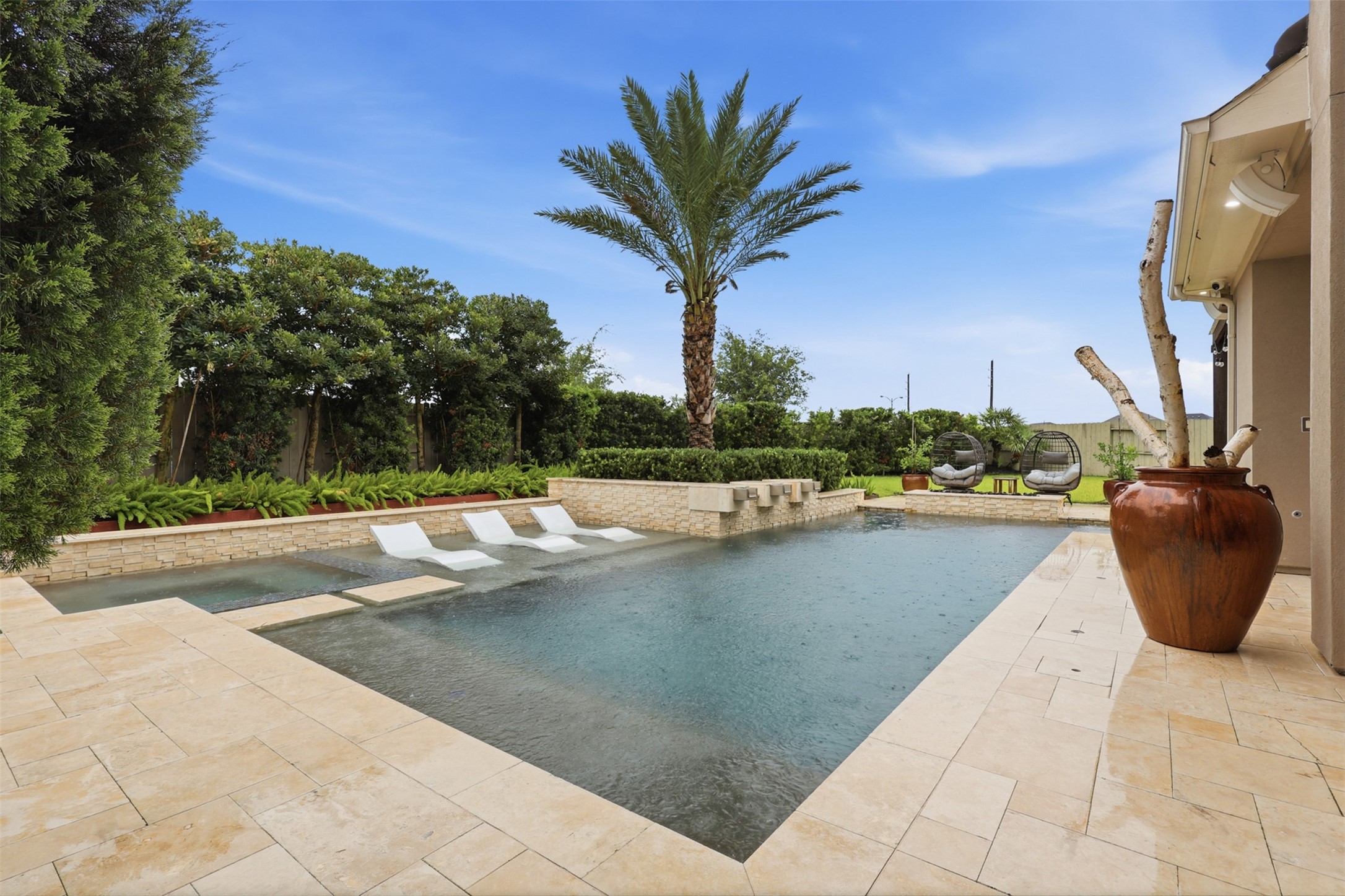 2215 Grove Terrace Lane Manvel, TX 77578 - Photo 44 of 50 Backyard oasis
