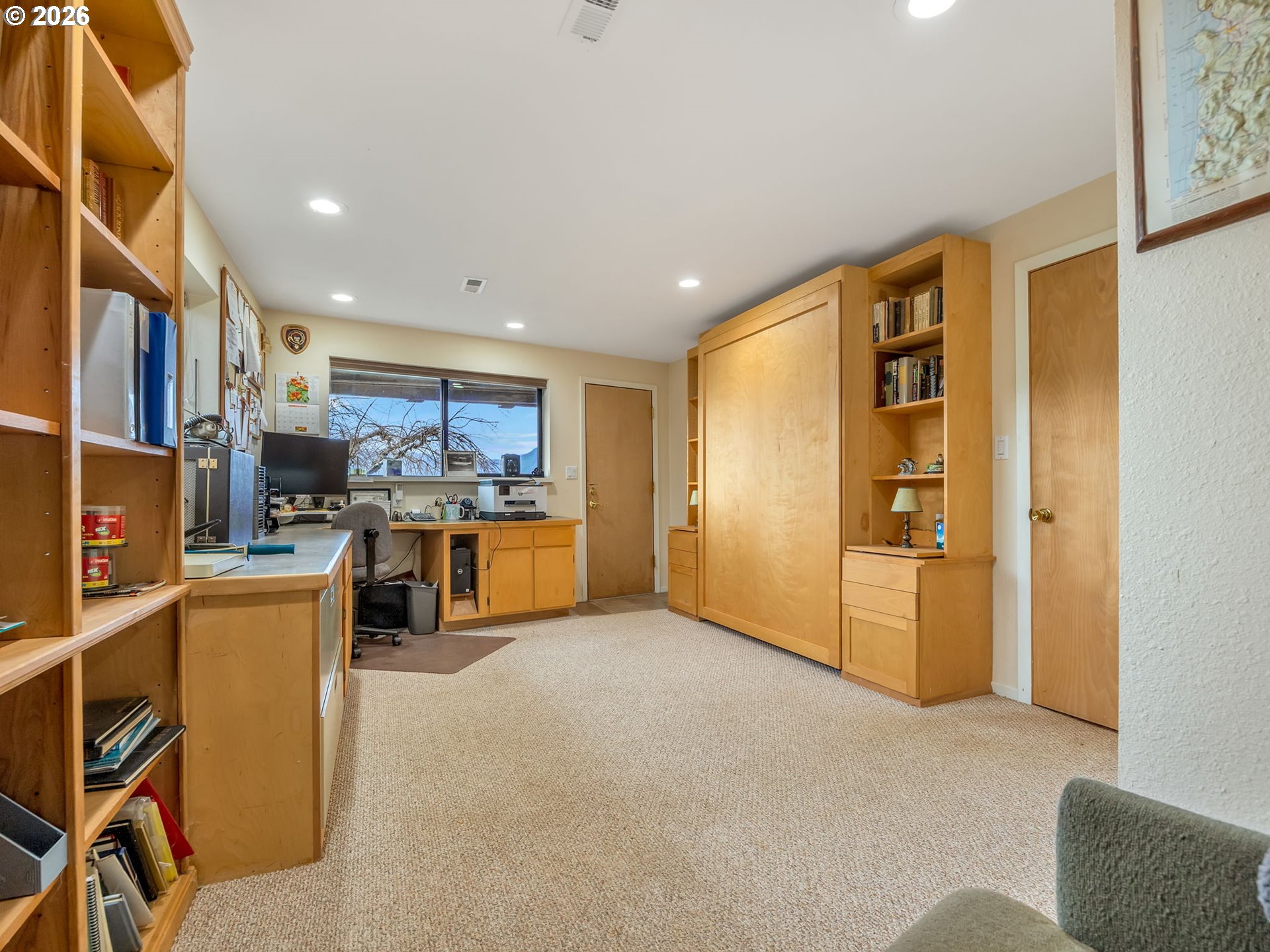 61 Gamble Street Wheeler, OR 97147 - Photo 28 of 45 a kitchen with stainless steel appliances granite countertop a refrigerator and a stove top oven