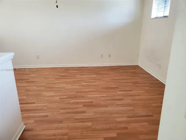 a view of room with window