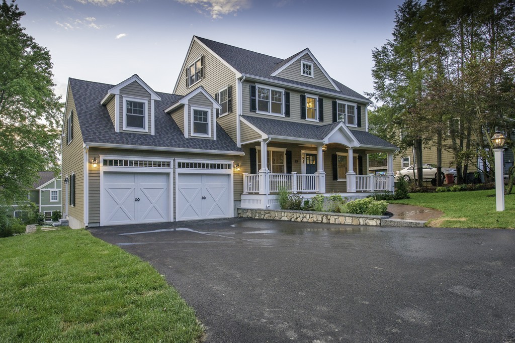 19 Hinds Road Winchester, MA 01890 - Photo 29 of 29 a front view of a house with a yard