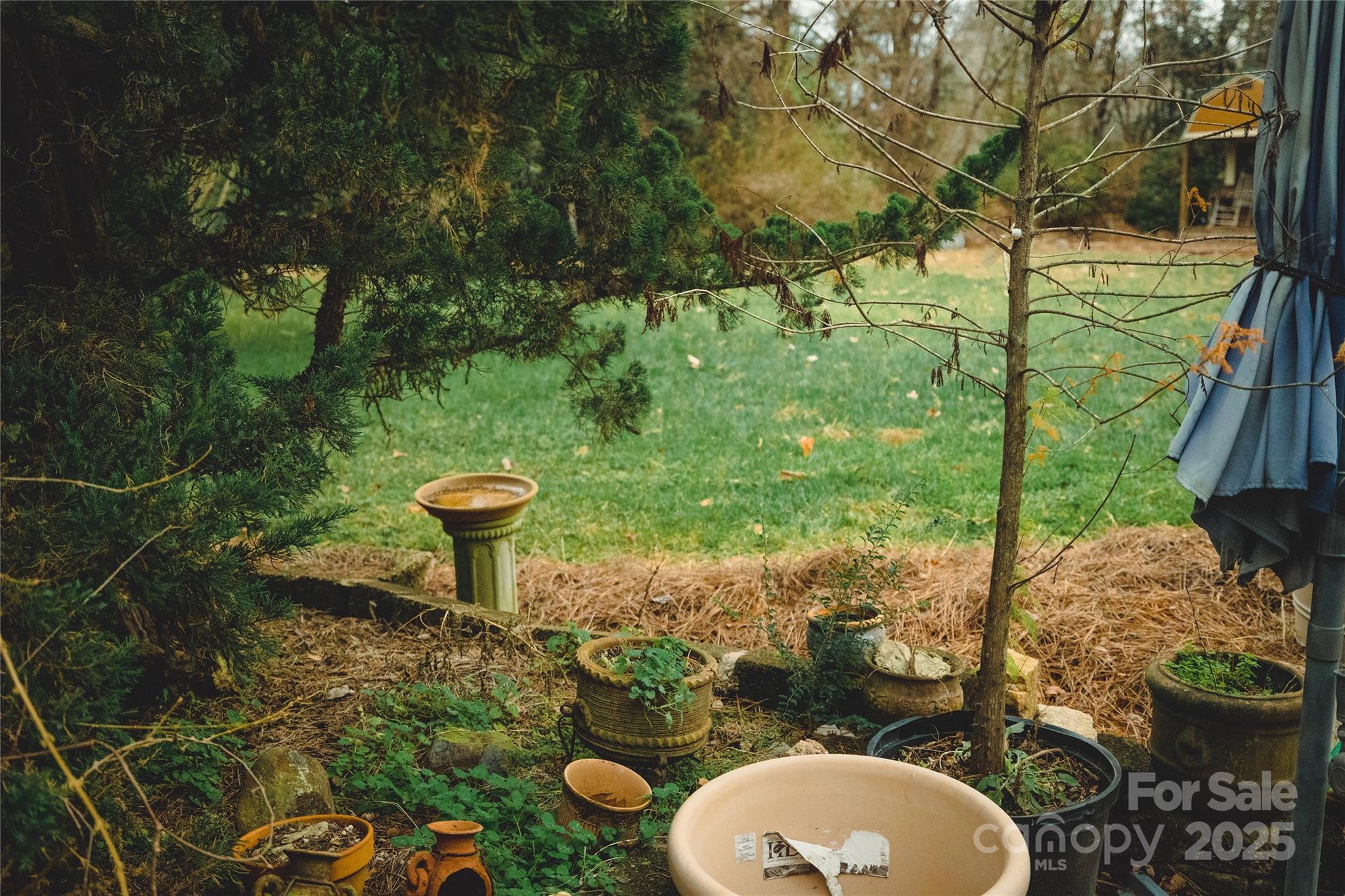 451 James Farm Road Statesville, NC 28625 - Photo 30 of 30 a backyard of a house with table and chairs