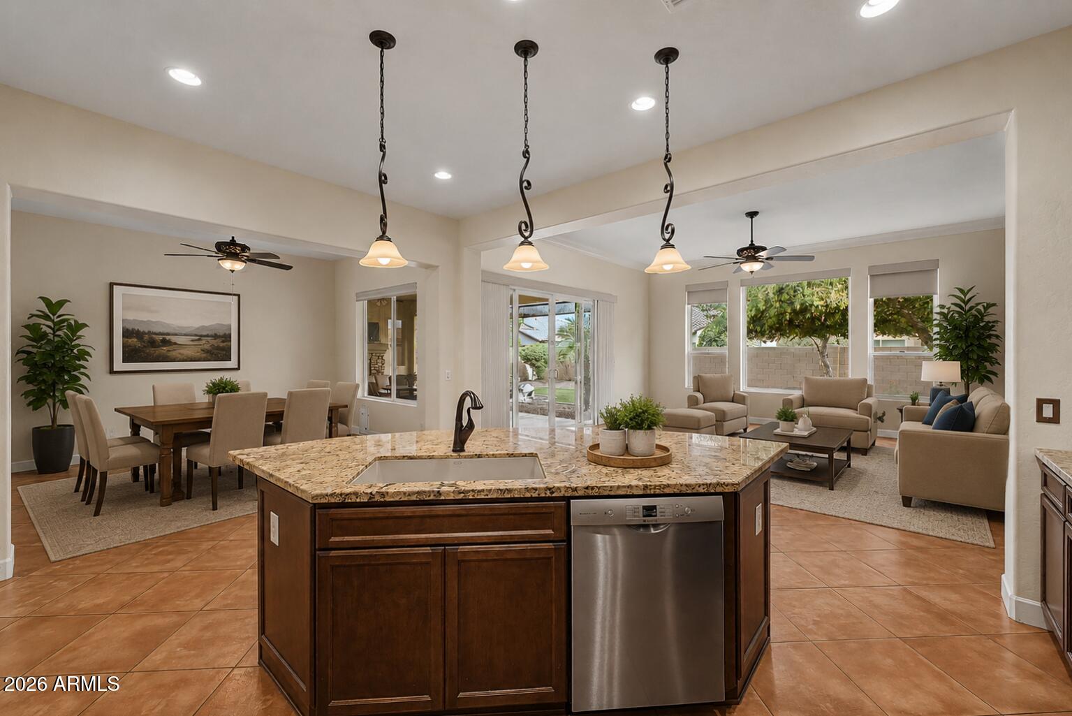 16819 West Coronado Road Goodyear, AZ 85395 - Photo 9 of 51 Coronado Great room:island