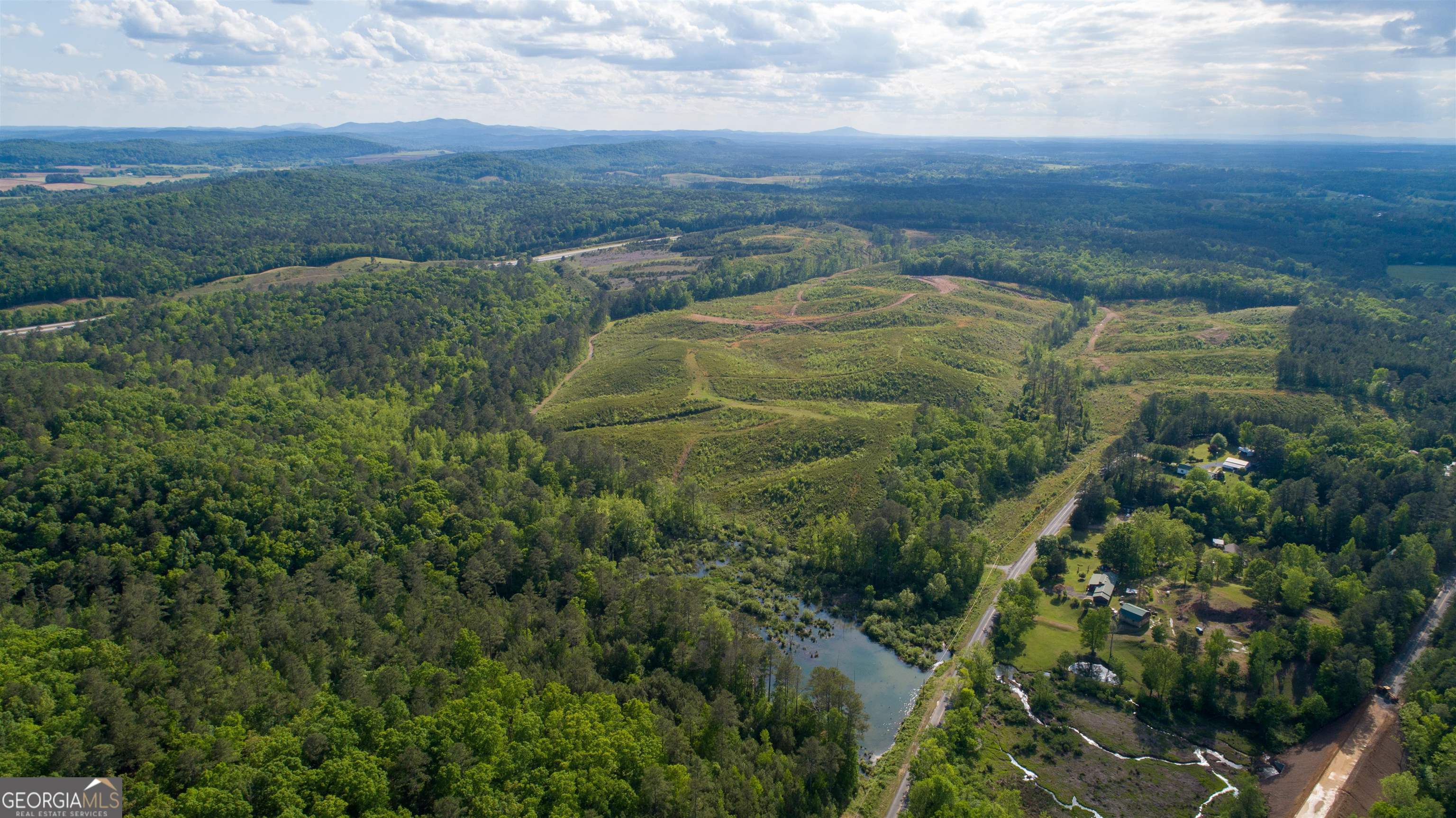 0 Old Blacks Bluff Road Rome, GA 30161 - Photo 16 of 27 an aerial view of residential house with outdoor space