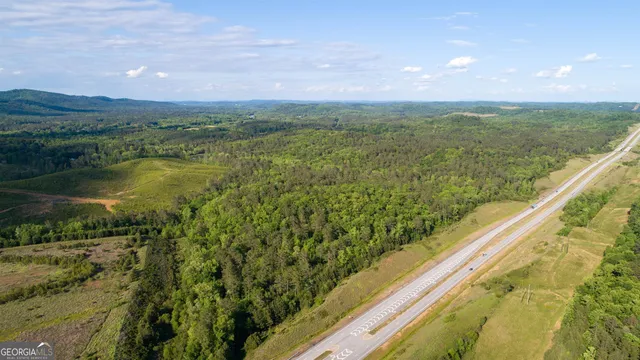 a view of a lake with a mountain