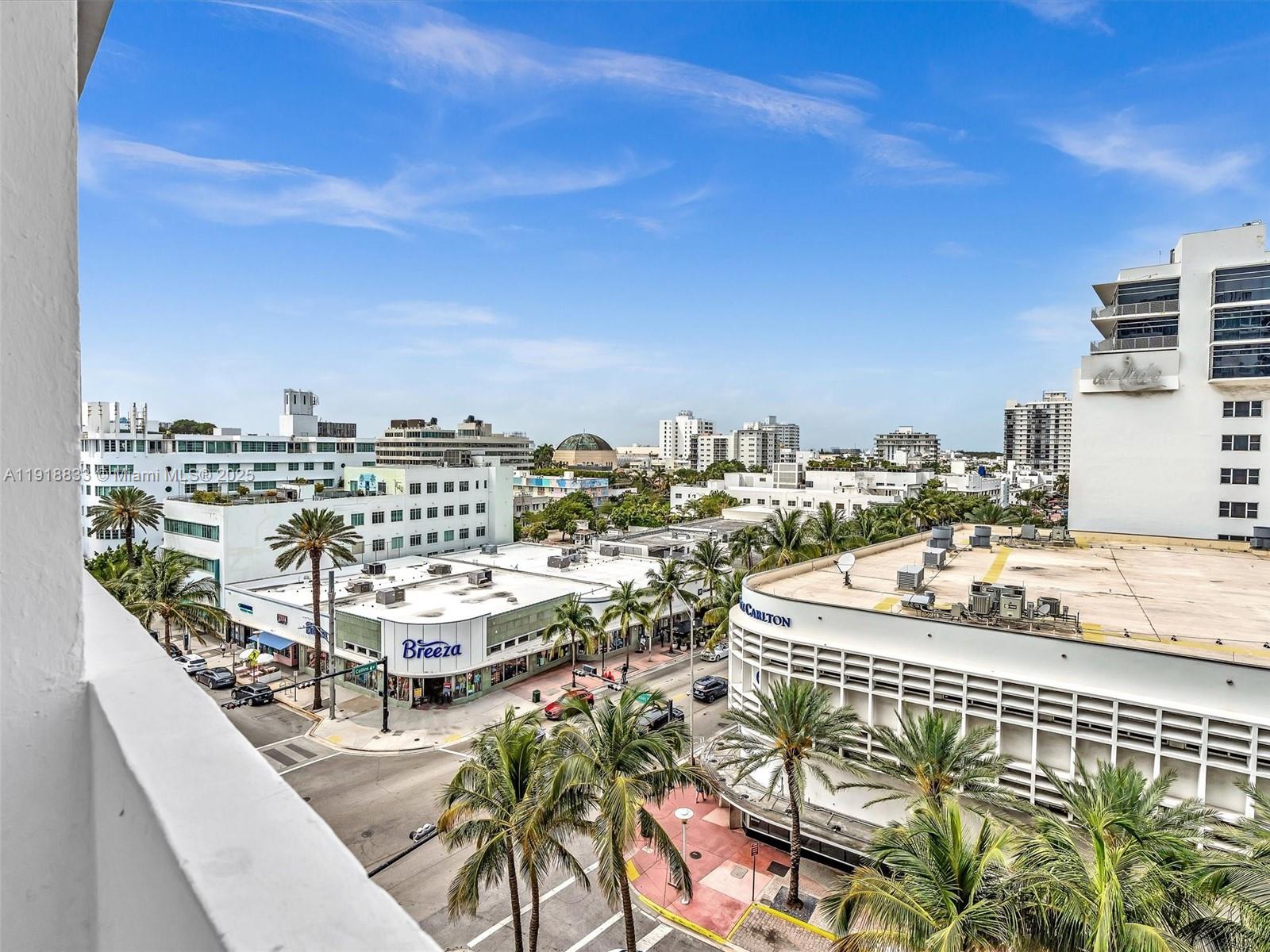 100 Lincoln Road, Unit 710 Miami Beach, FL 33139 - Photo 20 of 36 a city view with tall buildings
