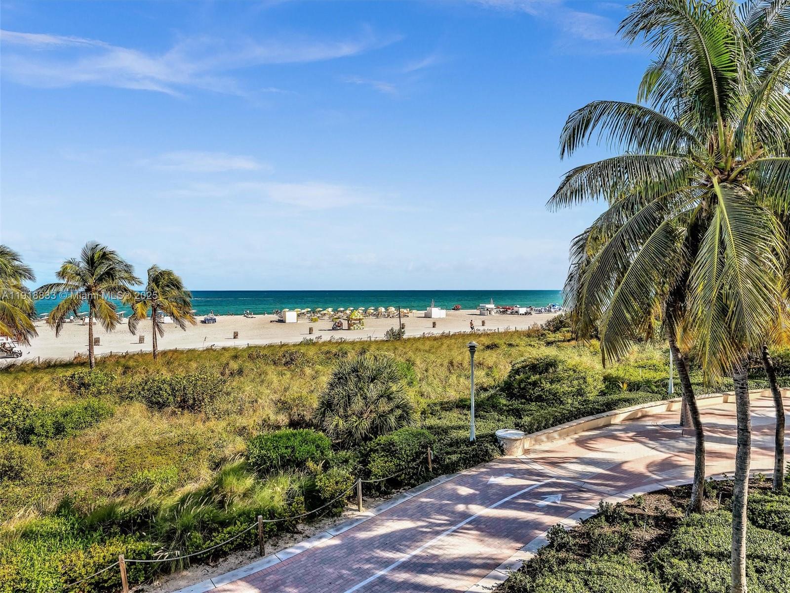 100 Lincoln Road, Unit 710 Miami Beach, FL 33139 - Photo 32 of 36 a view of a yard and ocean view