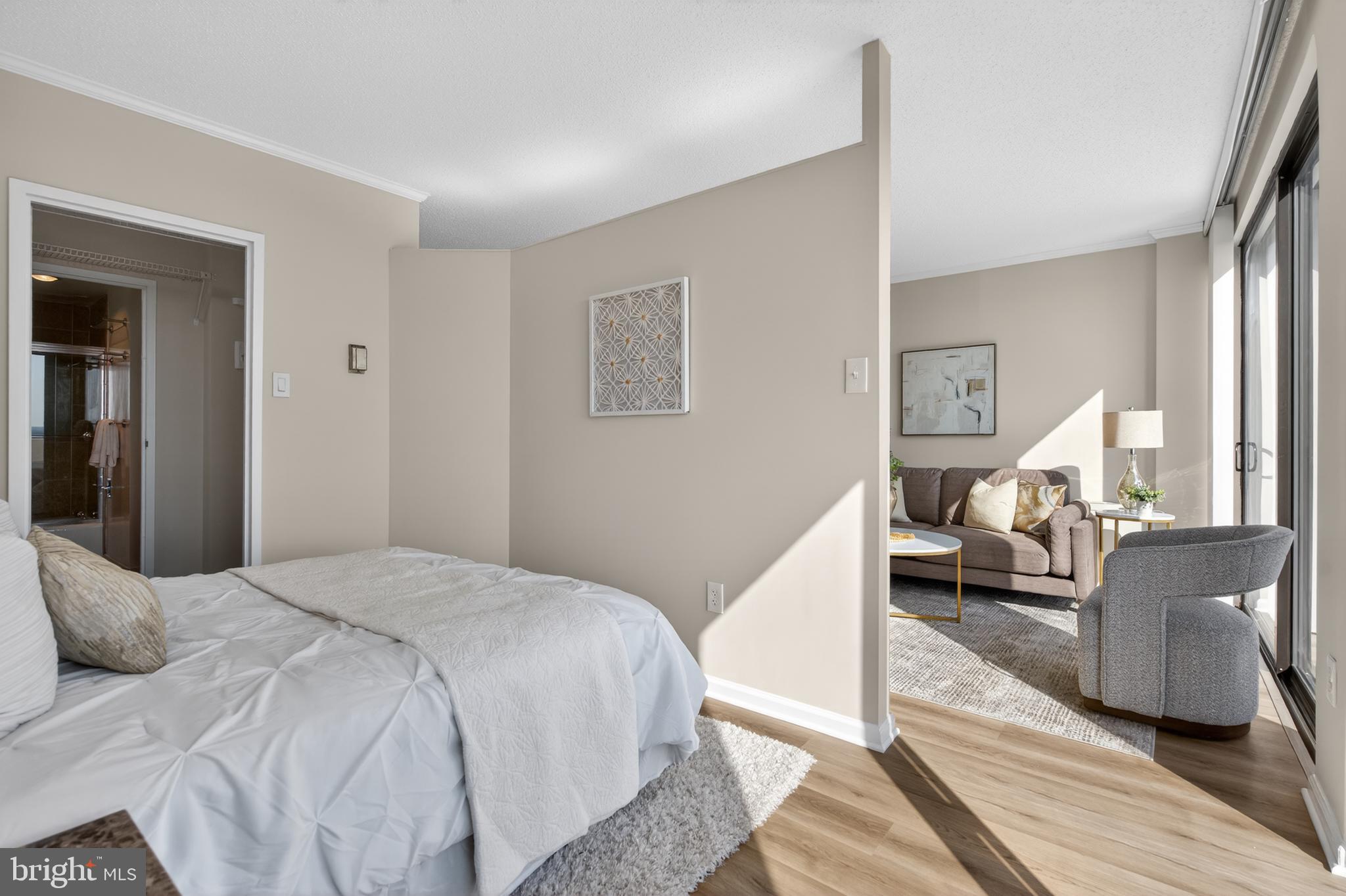 4141 North Henderson Road, Unit 1209 Arlington, VA 22203 - Photo 13 of 44 Separated sleeping area