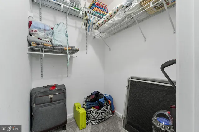 a room with storage and utility