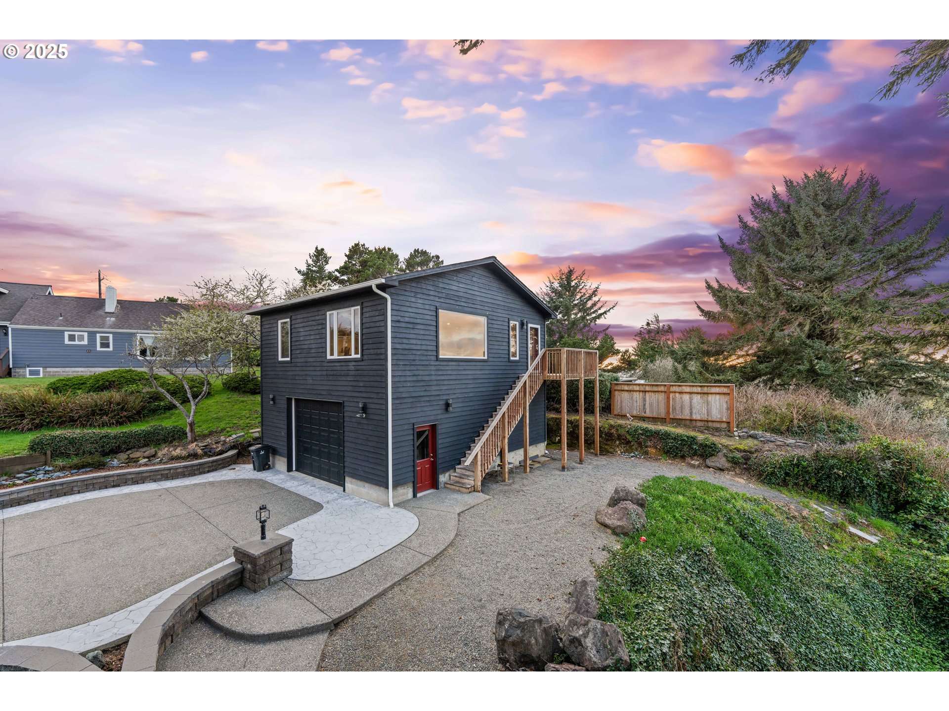 90989 Pigeon Point Loop Coos Bay, OR 97420 - Photo 11 of 48 a view of a house with a park