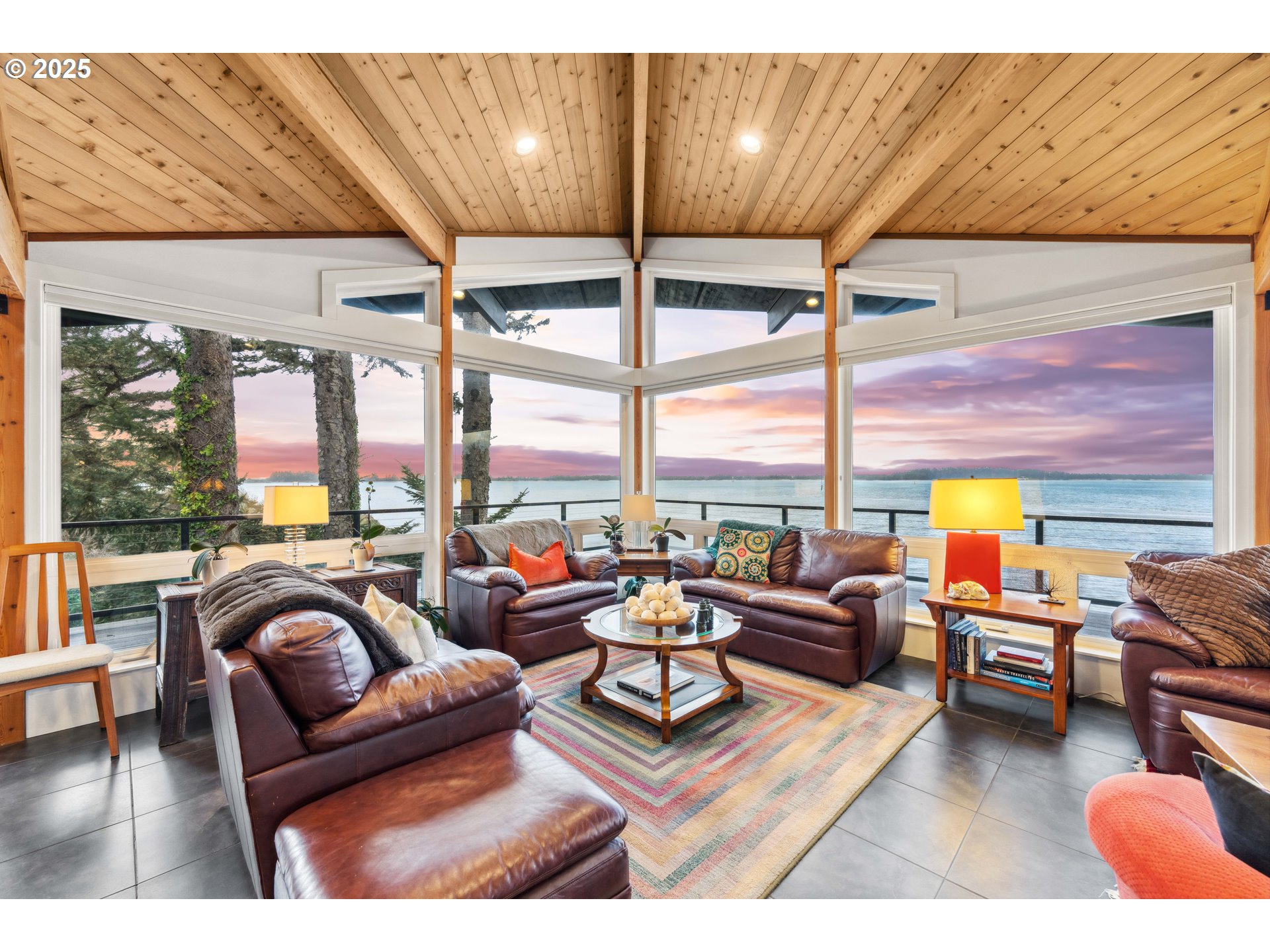 90989 Pigeon Point Loop Coos Bay, OR 97420 - Photo 2 of 48 a living room with furniture and a large window