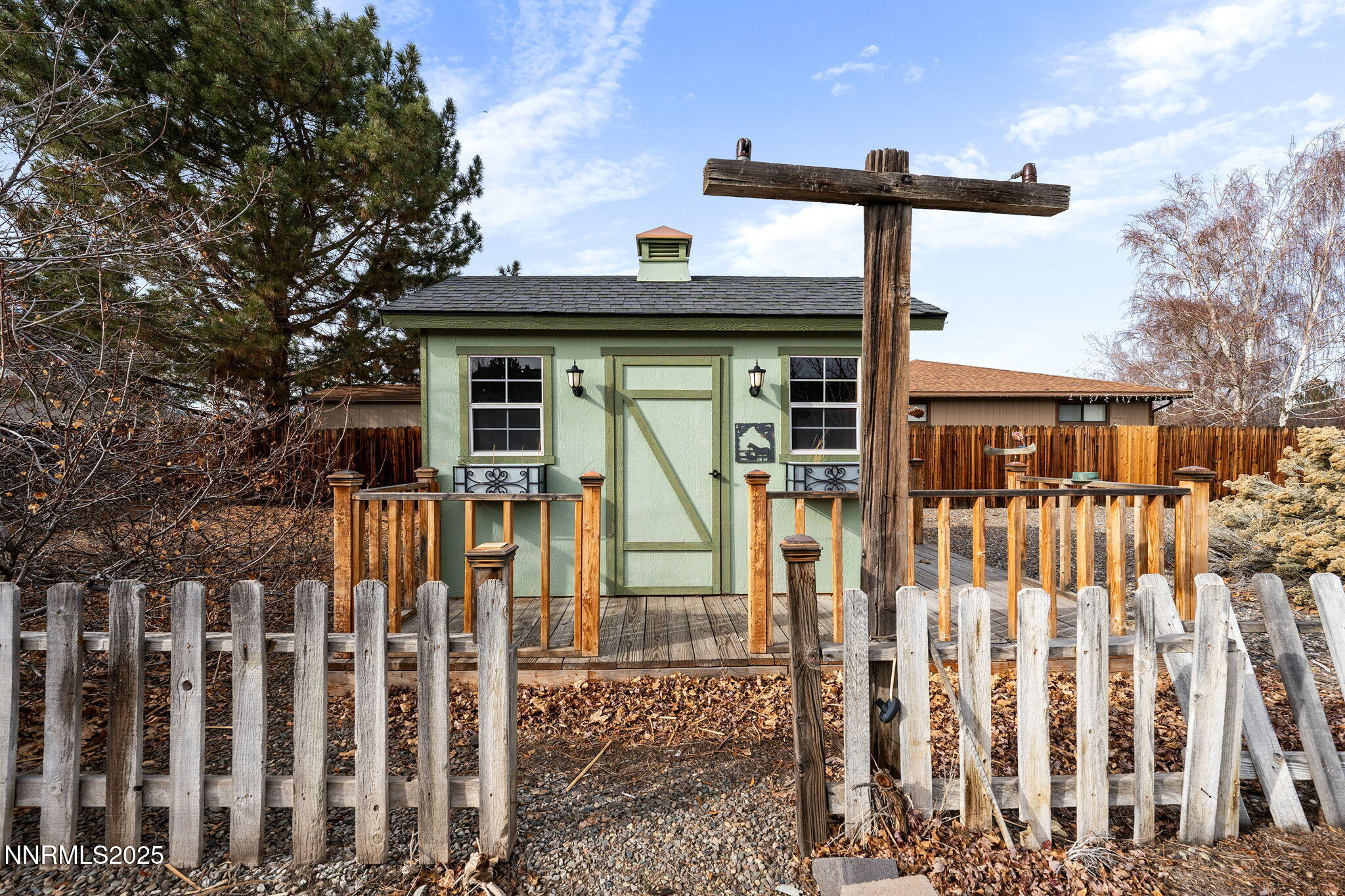 450 Marsh Road Carson City, NV 89701 - Photo 38 of 41 a front view of a house with wooden fence