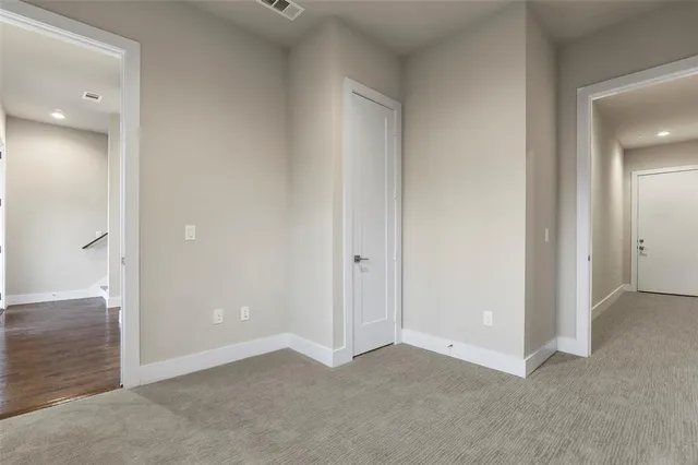 a city view with train on the street