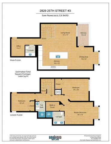 $1,395,000 | 2829 25th Street, Unit 3, San Francisco, CA 94110