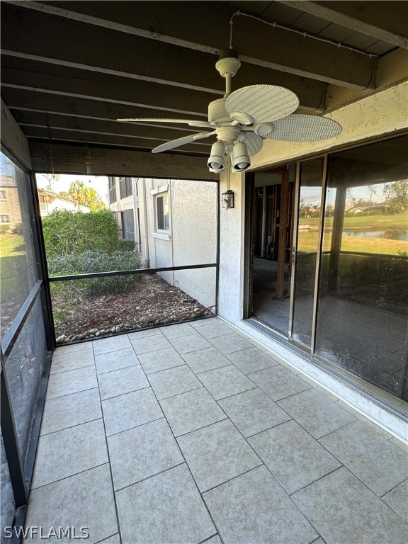 16680 Partridge Place Road, Unit 102 Fort Myers, FL 33908 - Photo 8 of 10 a view of a porch