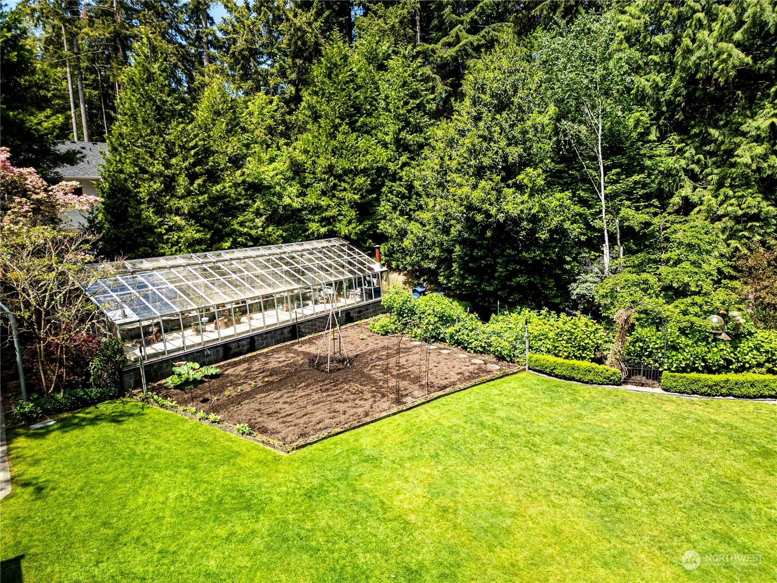 17129 North Road Bothell, WA 98012 - Photo 30 of 40 a view of a yard with plants