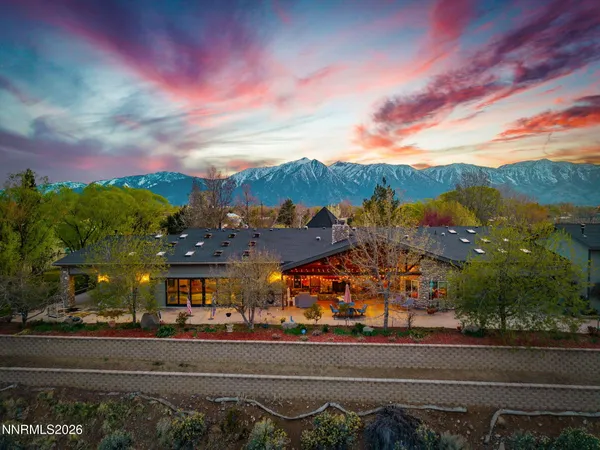 a view of a lake with a mountain