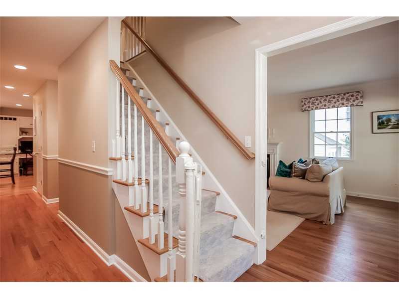 18 Devon Road Darien, CT 06820 - Photo 3 of 25 a view of entryway and hall with wooden floor