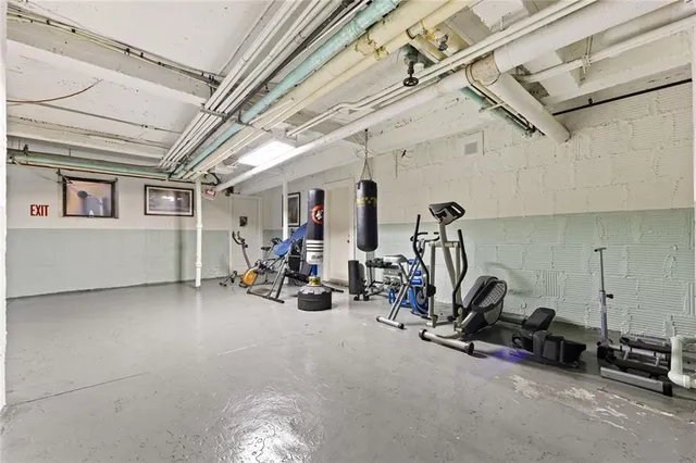 a view of a city with tall buildings