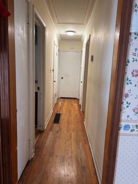 2215 Oak Hill Road Covington, GA 30016 - Photo 17 of 36 a view of a hallway with wooden floor