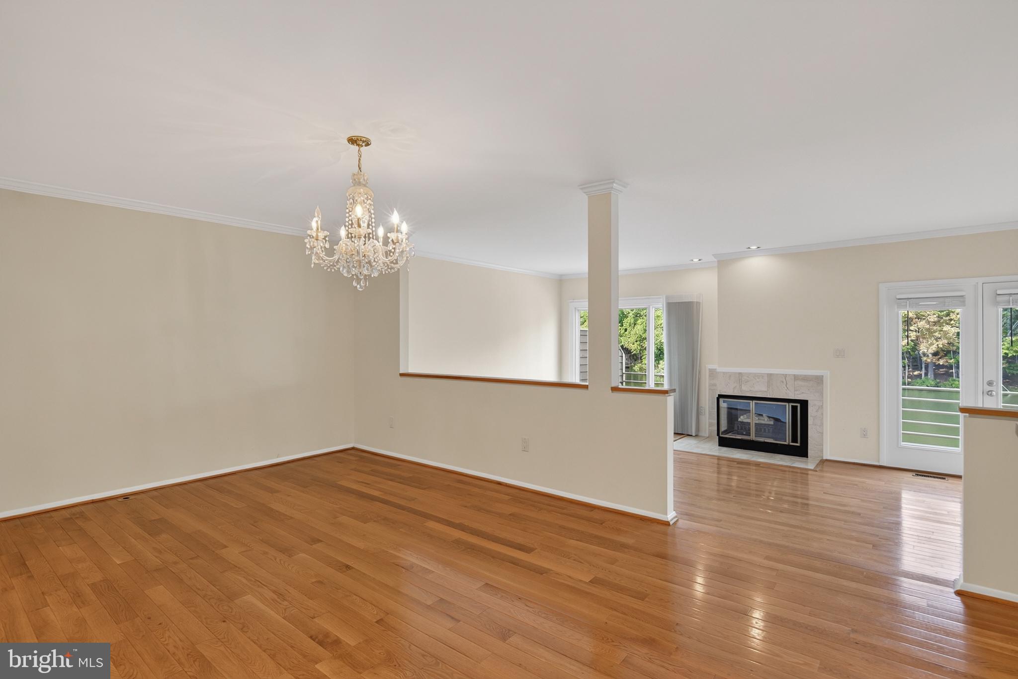 1987 Lakeport Way Reston, VA 20191 - Photo 15 of 56 Dining Room to Living Room