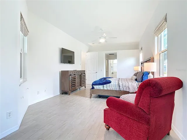 a view of storage and utility room with lots of racks on the wall