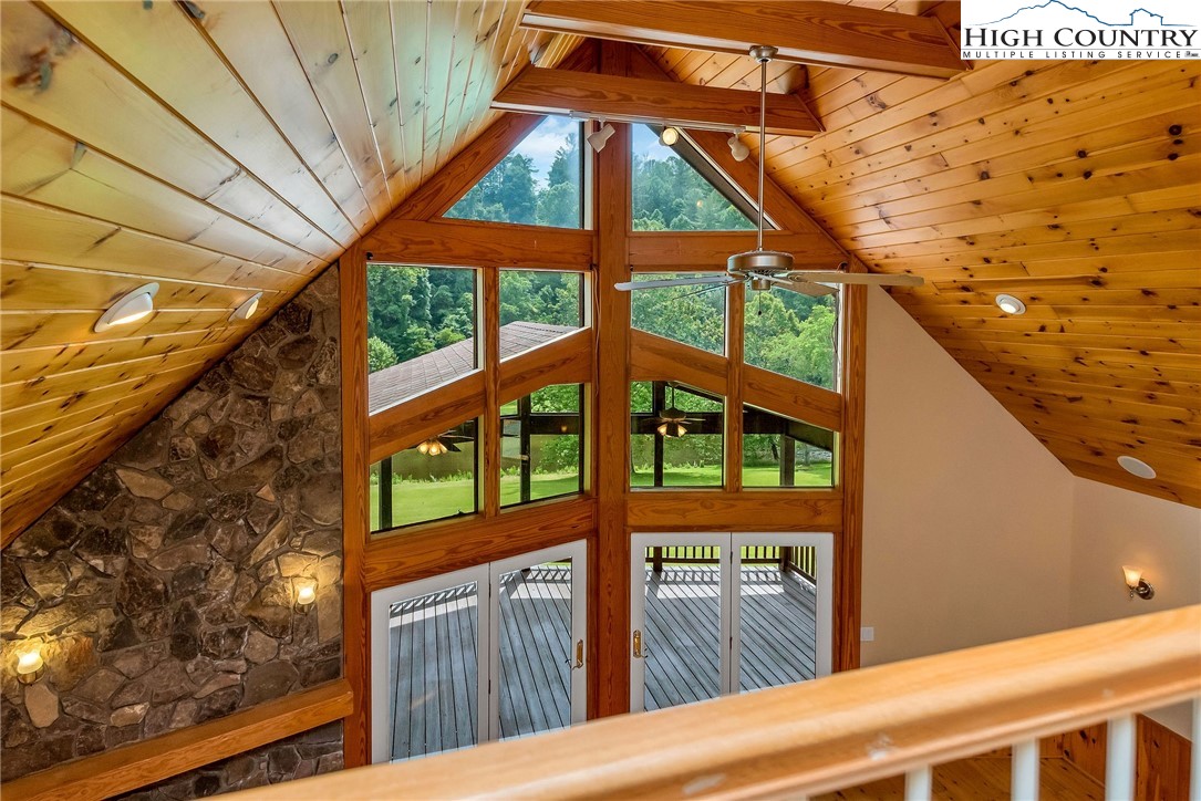 453 South River Hills Road Lansing, NC 28643 - Photo 29 of 48 a view of a balcony
