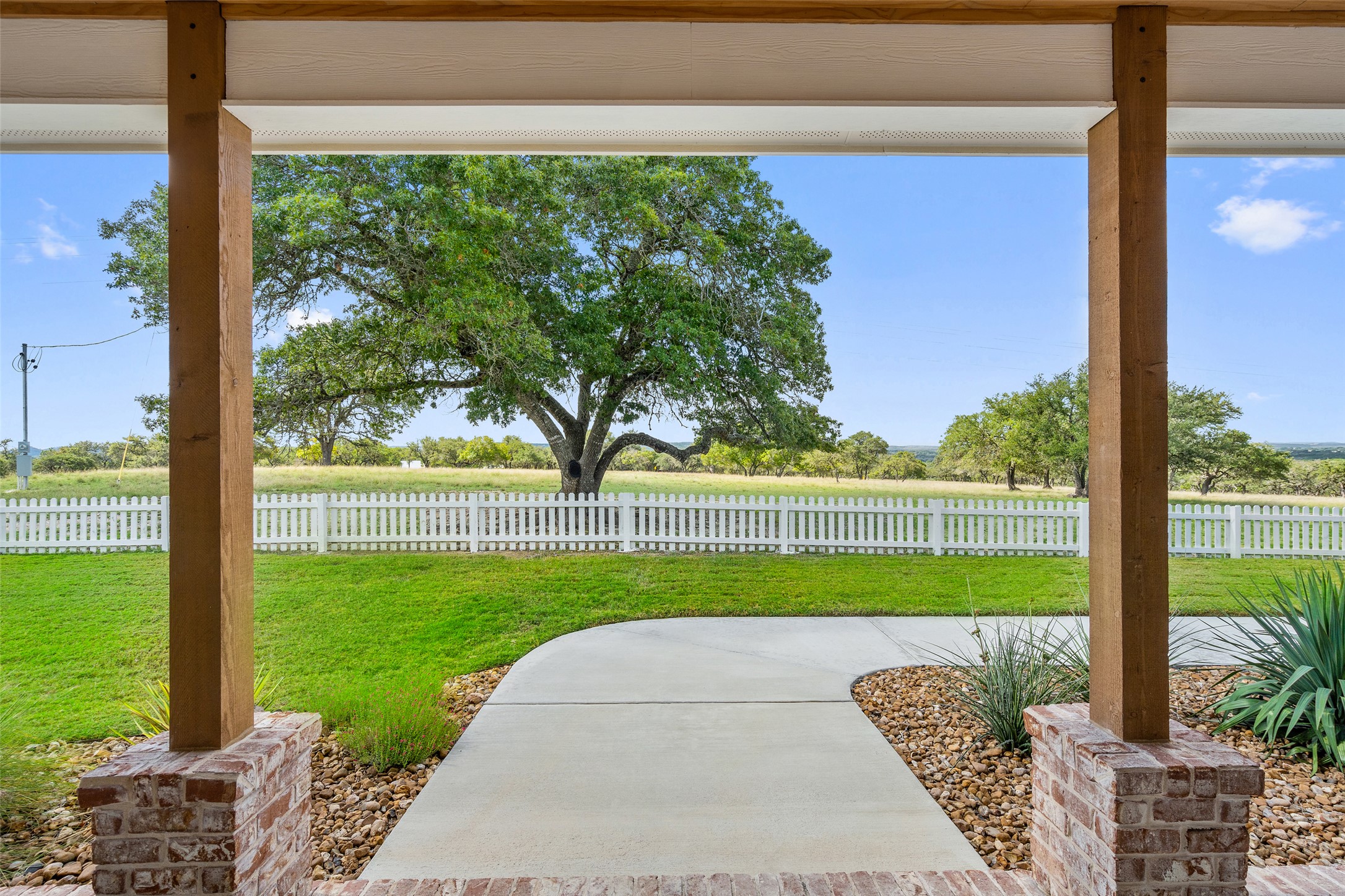2454 McKinney Loop Blanco, TX 78606 - Photo 5 of 21 a view of a park and entertaining space