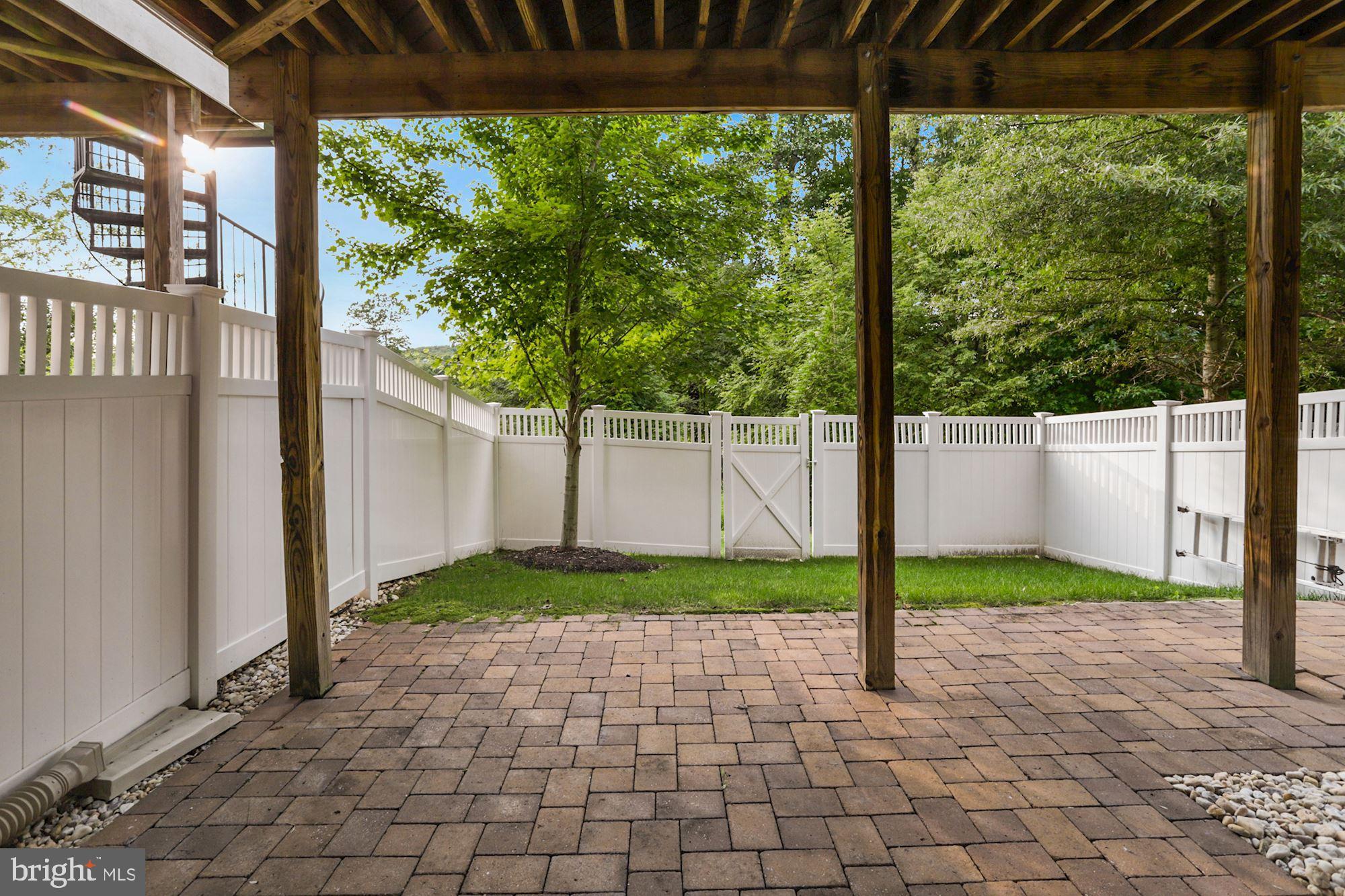 4049 Ranch Road Upper Marlboro, MD 20772 - Photo 40 of 43 Paver Patio with privacy fence