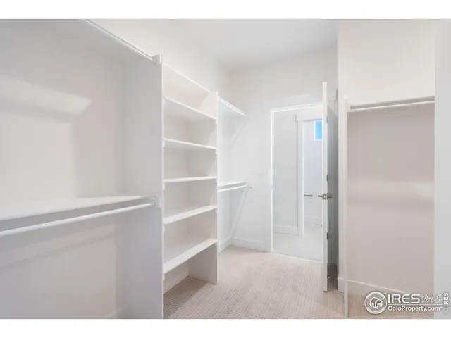 a room with closet