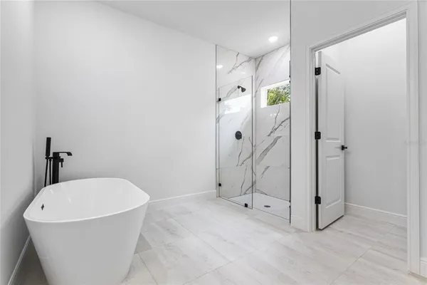 a view of swimming pool with yard