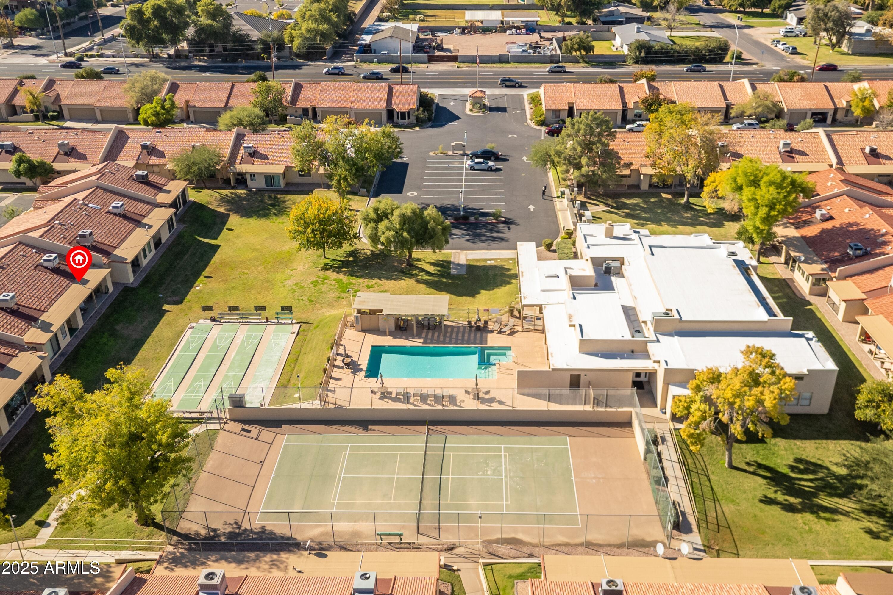 1021 South Greenfield Road, Unit 1195 Mesa, AZ 85206 - Photo 38 of 41 a view of a swimming pool