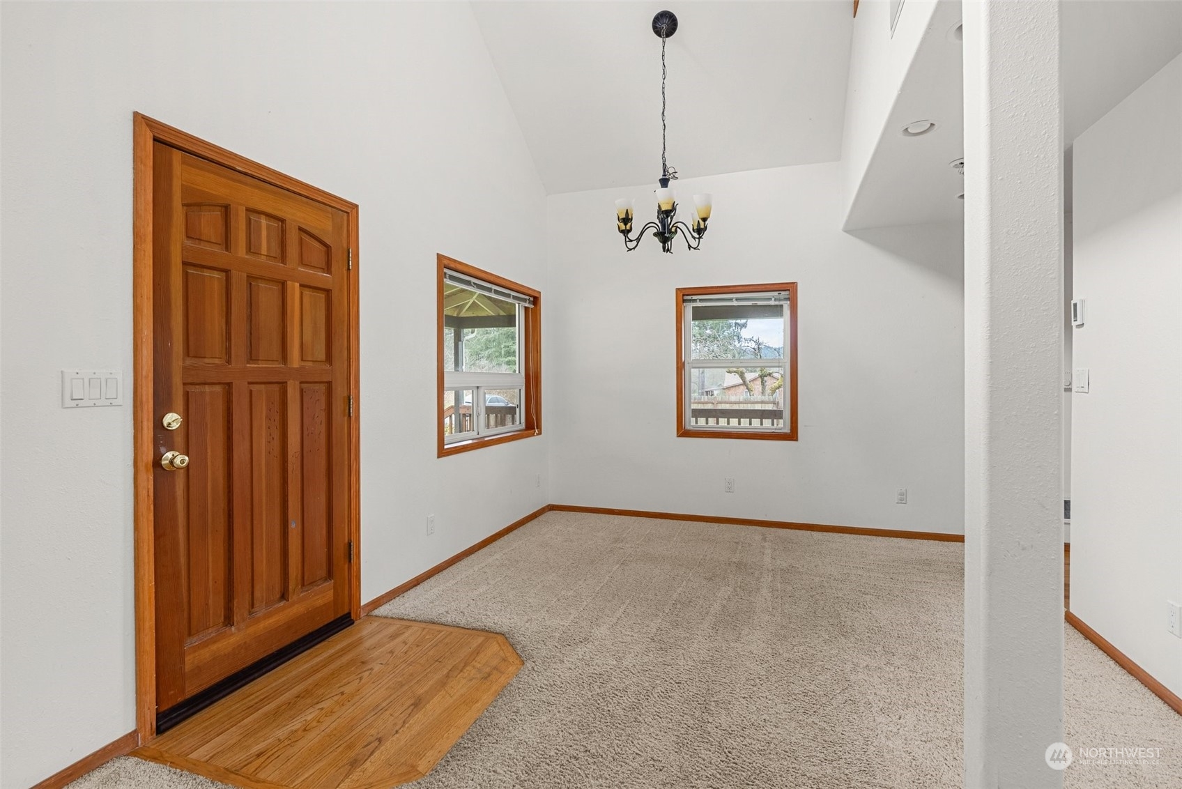 17 Maple Leaf Street Raymond, WA 98577 - Photo 5 of 27 a view of an empty room with a window