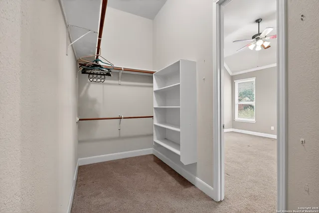 a view of a room with rack on the wall