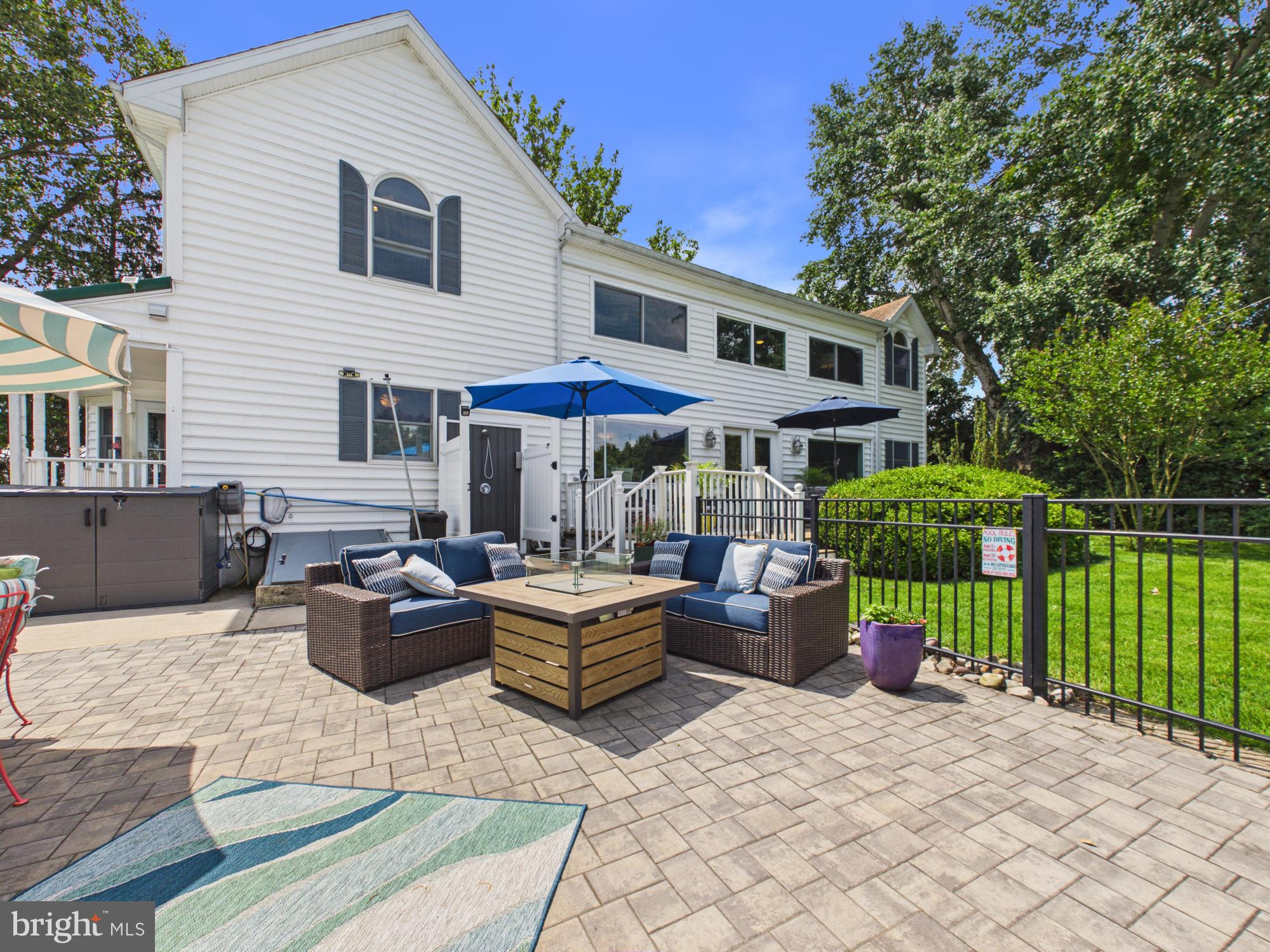26285 Broadkill Road Milton, DE 19968 - Photo 49 of 98 Extensive Poolside Patio & Seating