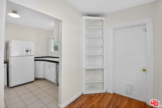 a view of a room with storage and utility