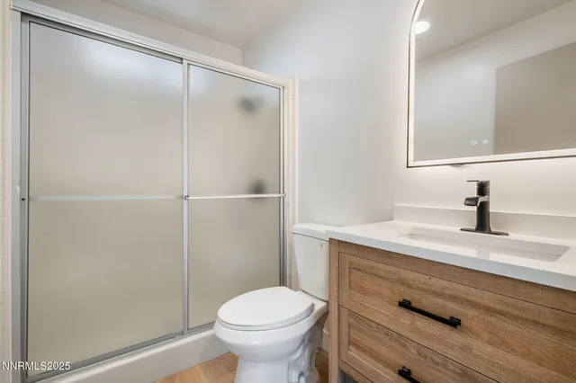 a view of a wooden fence