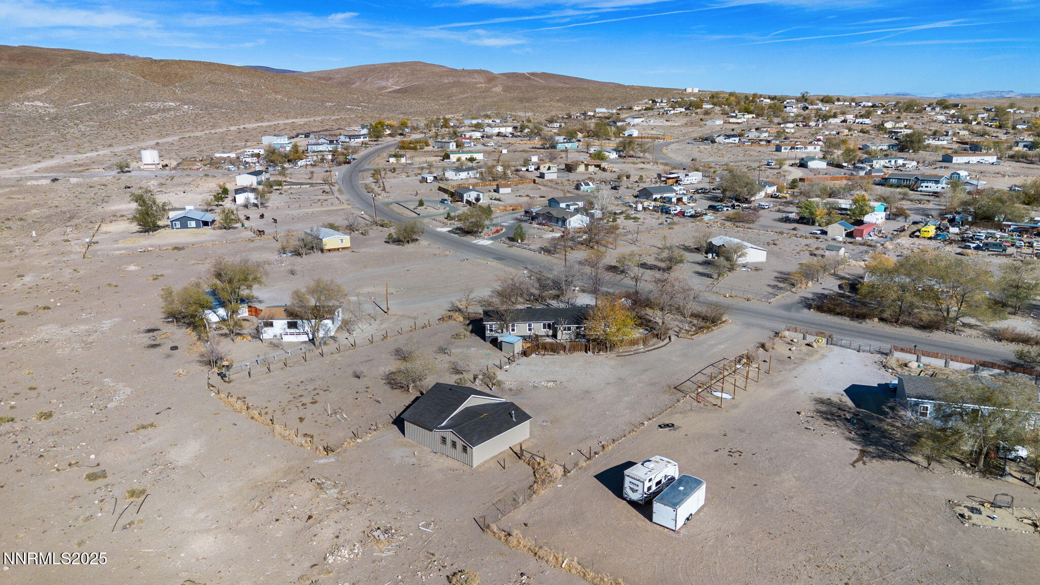 4925 Cheyenne Trail Silver Springs, NV 89429 - Photo 33 of 35 an aerial view of a city