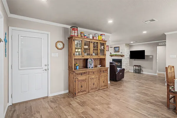 a view of a living room