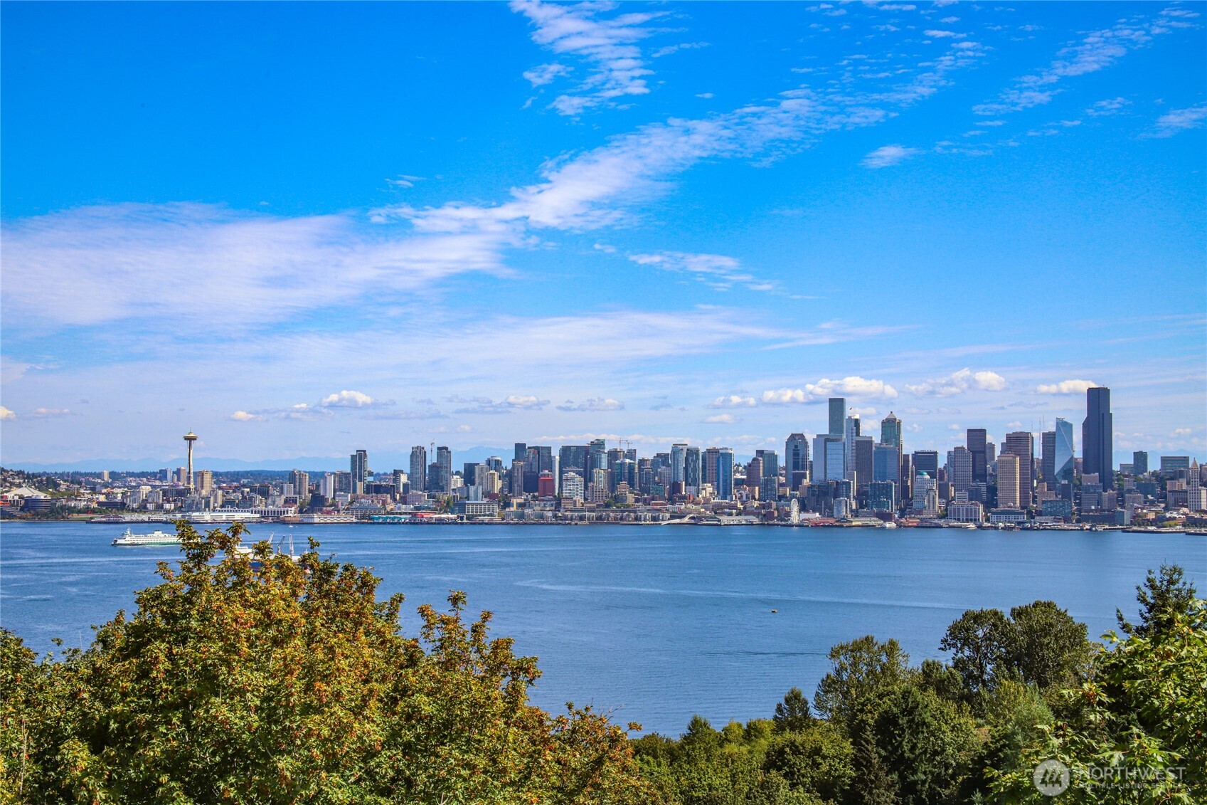 2309 Arch Avenue Southwest Seattle, WA 98116 - Photo 25 of 40 a view of a lake with a city