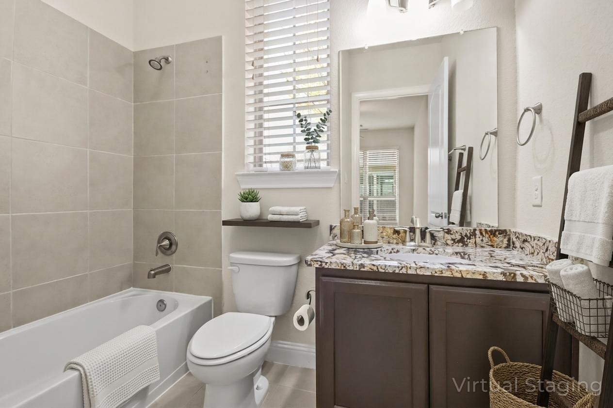 8931 Leaning Hollow Lane Spring, TX 77379 - Photo 35 of 38 VIRTUALLY STAGED CASITA BATHROOM