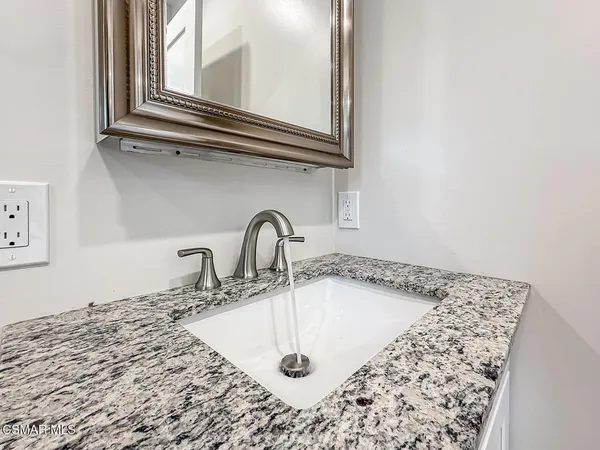 a close view of sink and tap