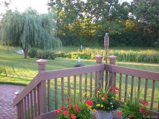 47630 Pavillon Road Canton, MI 48188 - Photo 23 of 25 pond view from deck