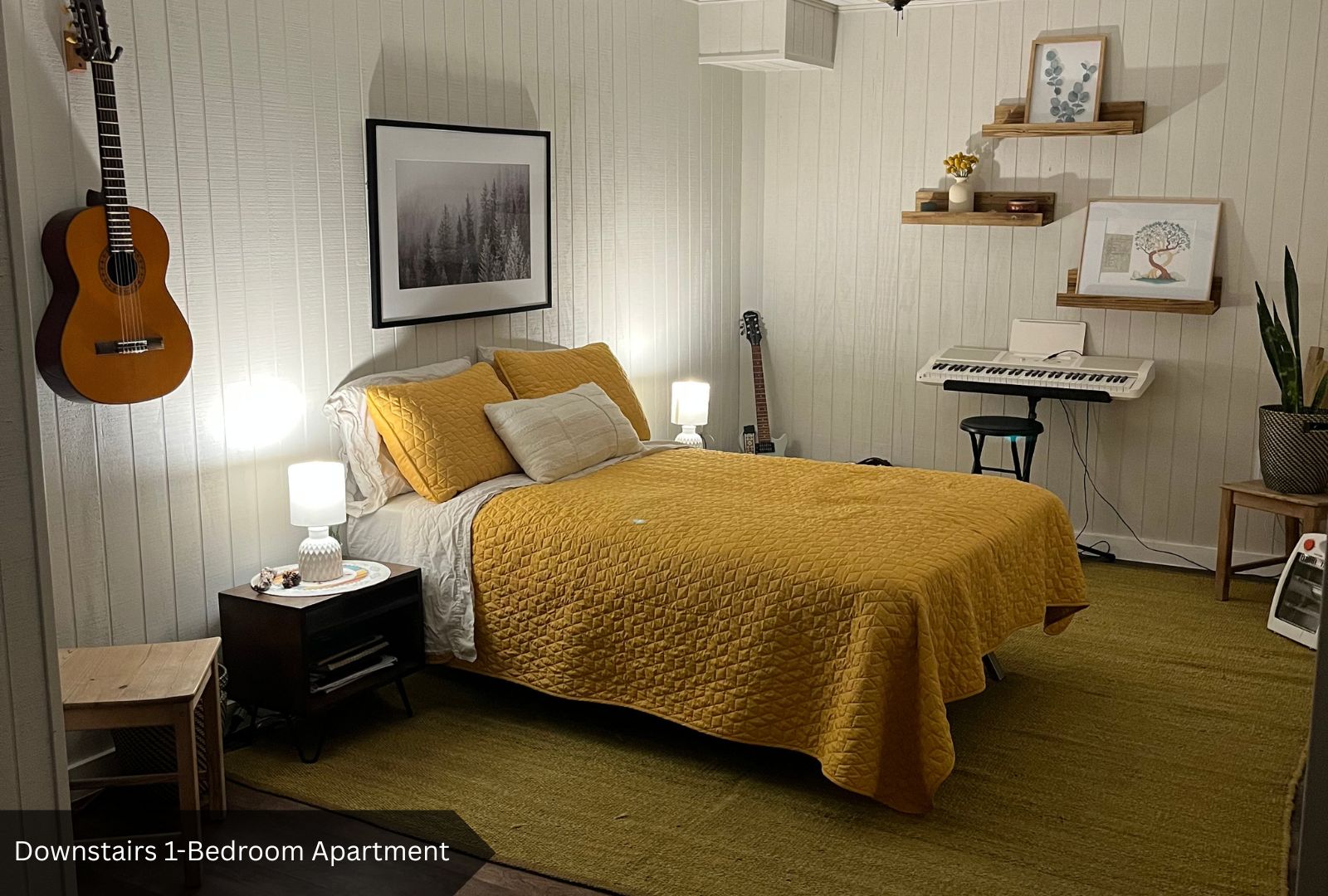 0 Rabb Road Austin, TX 78704 - Photo 31 of 39 a bedroom with a bed and a table in it