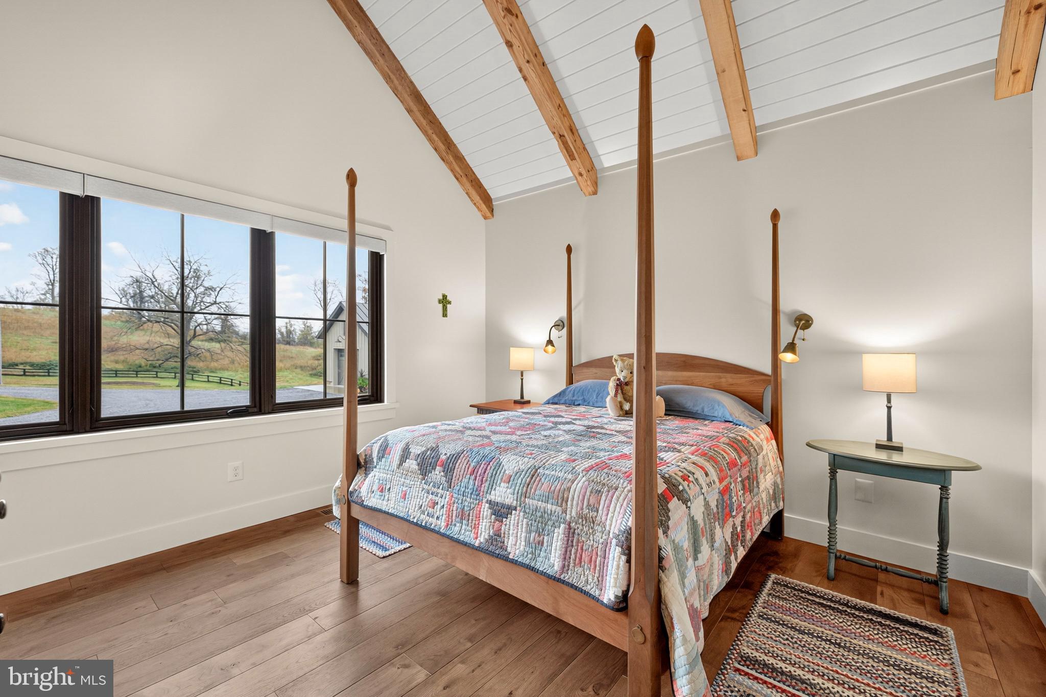 63 Riley Hollow Road Huntly, VA 22640 - Photo 36 of 92 a bedroom with a bed and a window