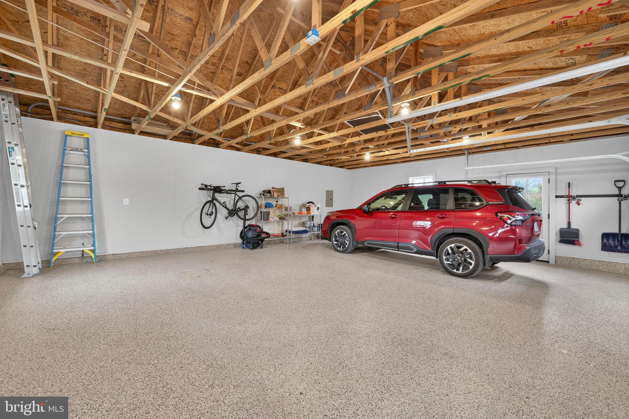 63 Riley Hollow Road Huntly, VA 22640 - Photo 43 of 92 a view of a car in garage
