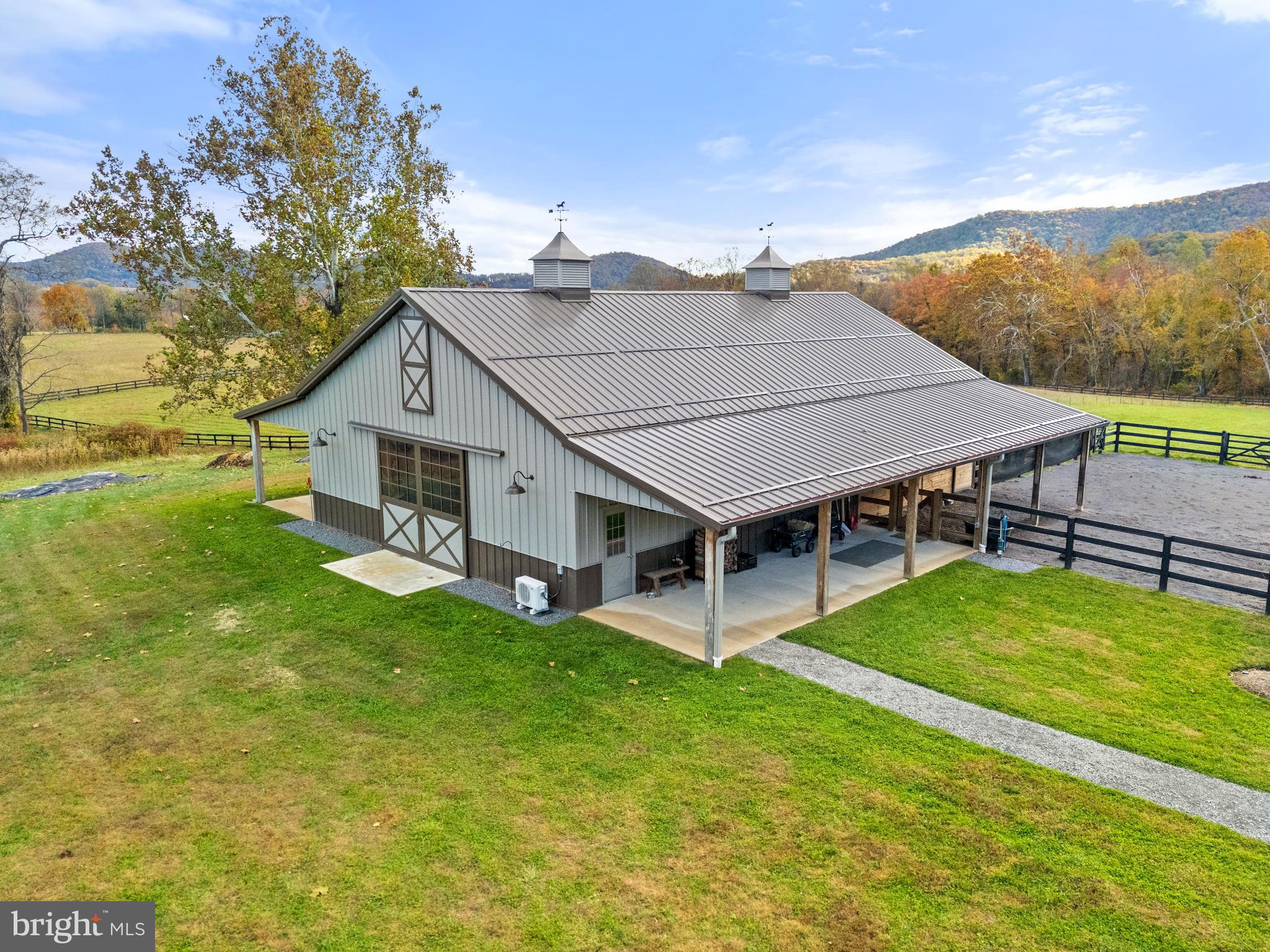 63 Riley Hollow Road Huntly, VA 22640 - Photo 44 of 92 a view of a house with a yard and sitting area