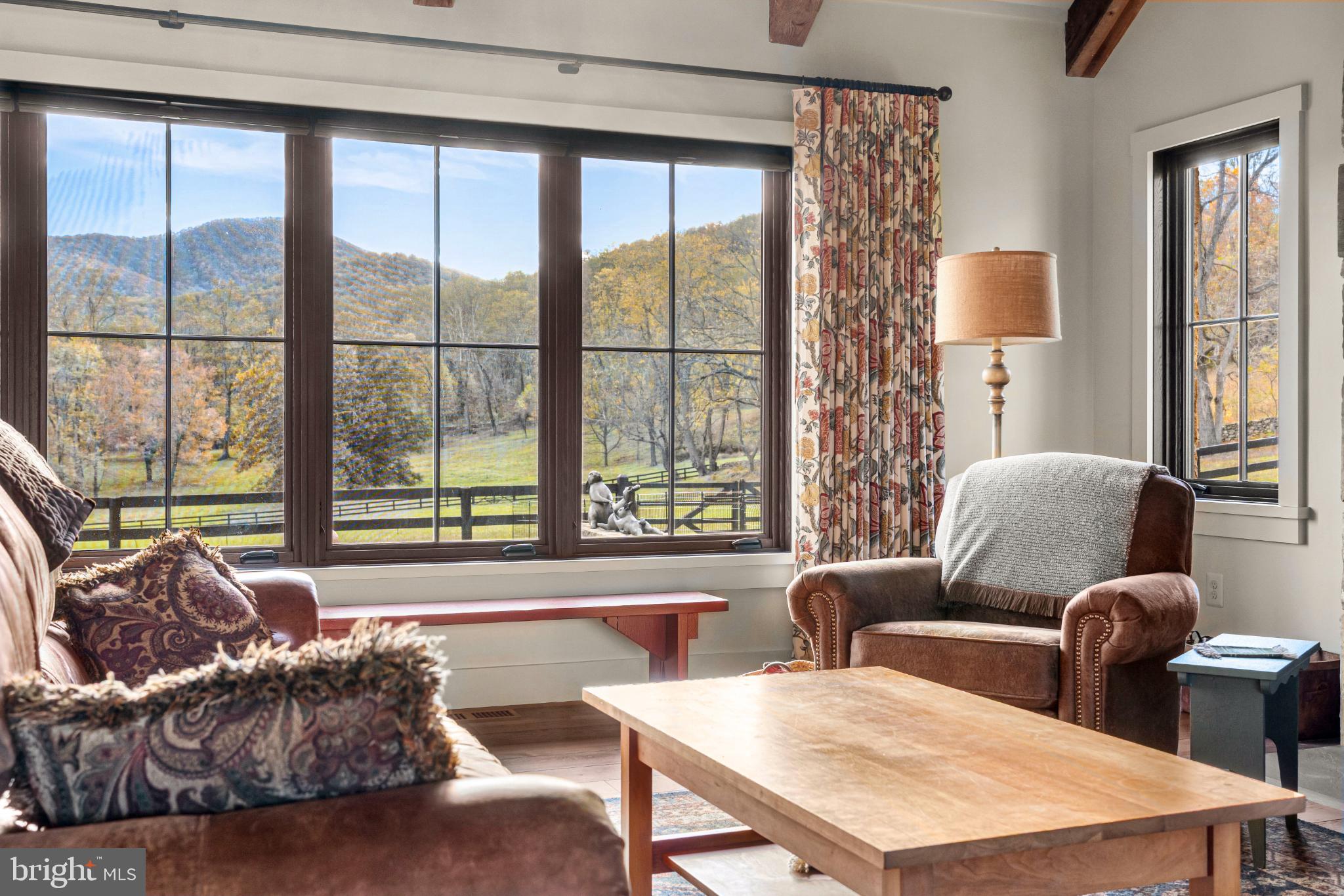 63 Riley Hollow Road Huntly, VA 22640 - Photo 10 of 92 a living room with furniture and a large window