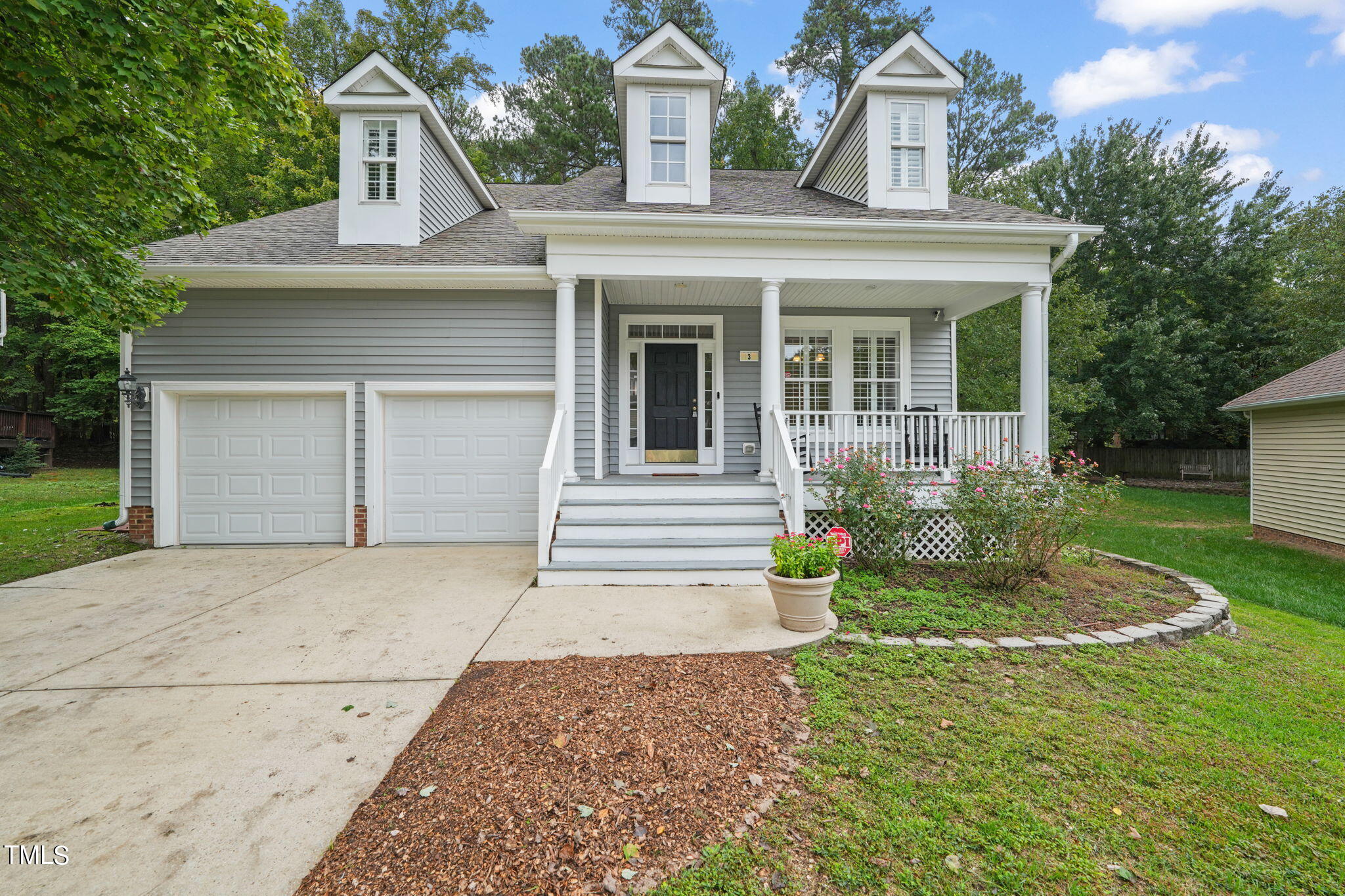 3 Piney Park Lane Durham, NC 27713 - Photo 2 of 47 front view of a house and a yard