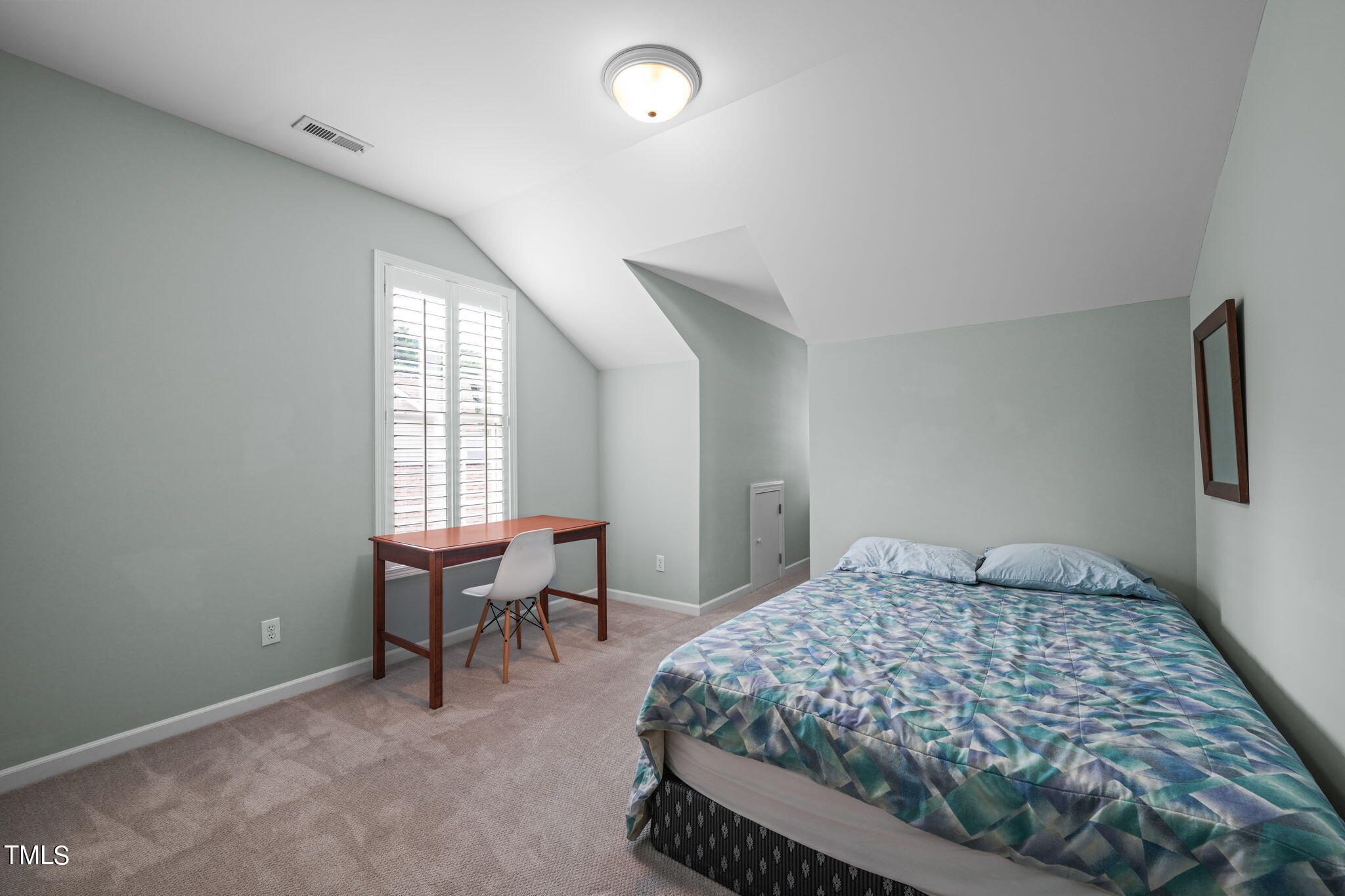 3 Piney Park Lane Durham, NC 27713 - Photo 30 of 47 a bedroom with a bed and a window