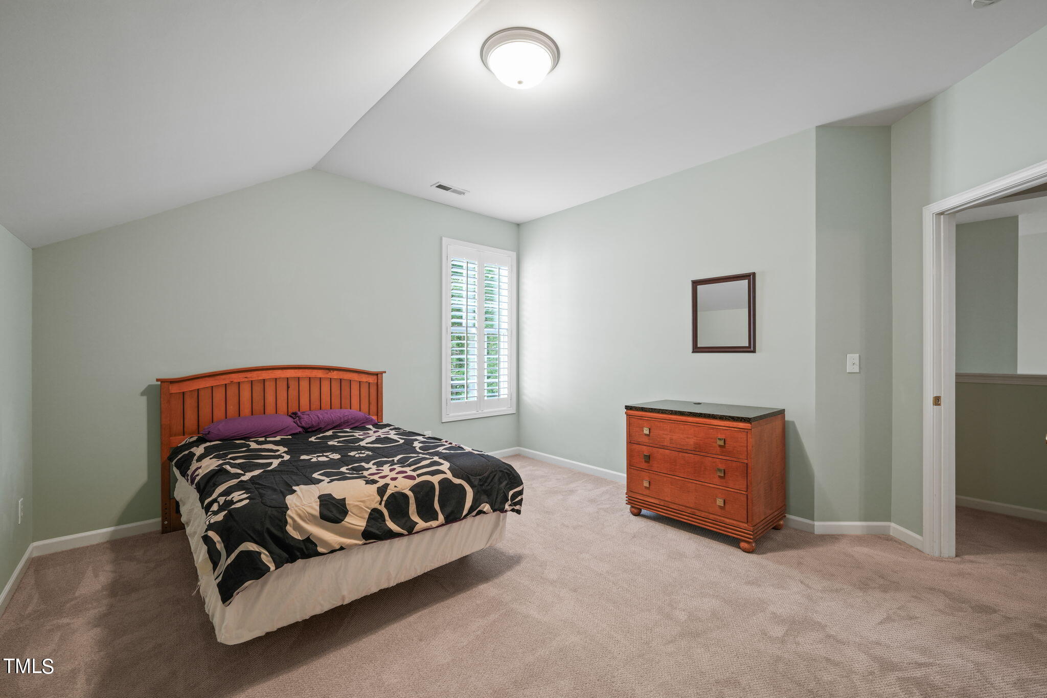 3 Piney Park Lane Durham, NC 27713 - Photo 33 of 47 a bedroom with a bed and a couch